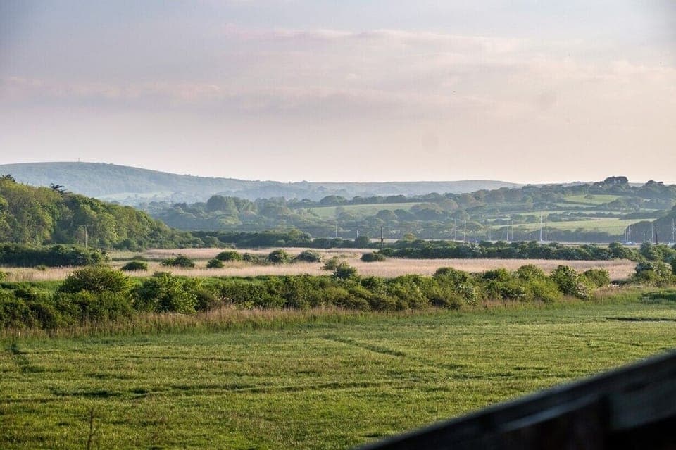 View from upstairs across towards Freshwater
