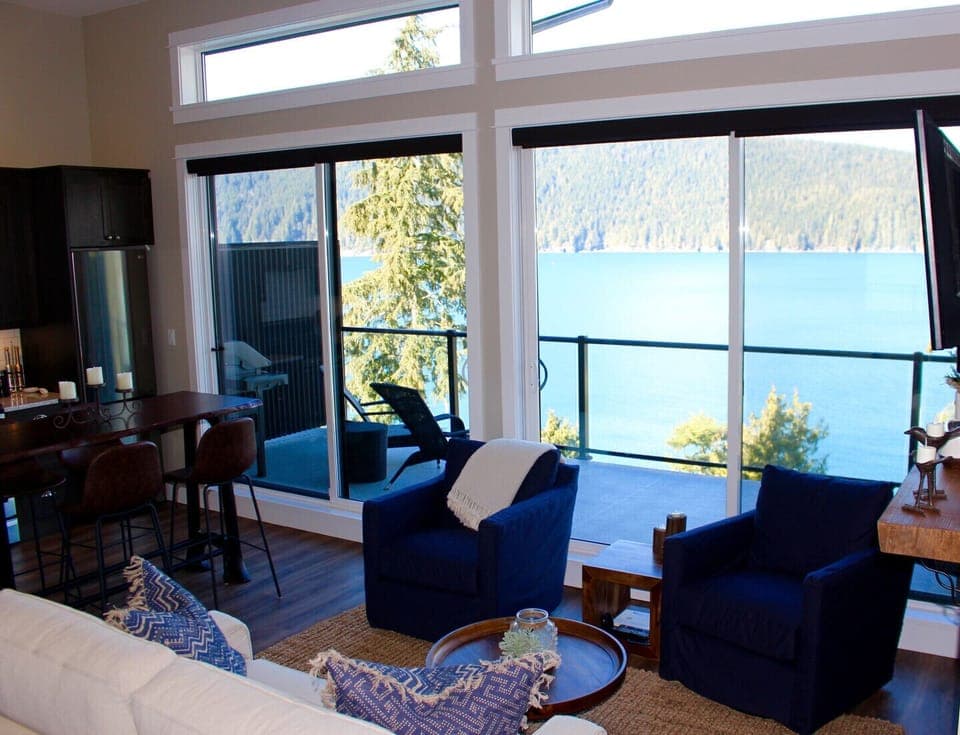 Gorgeous views from inside and out!