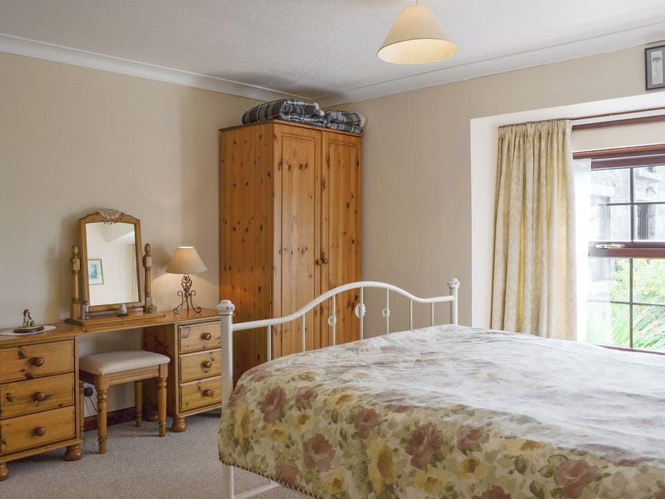 Dressing area within double bedroom | Low Cordorcan - Cordorcan Cottages, Wood of Cree, near Newton Stewart