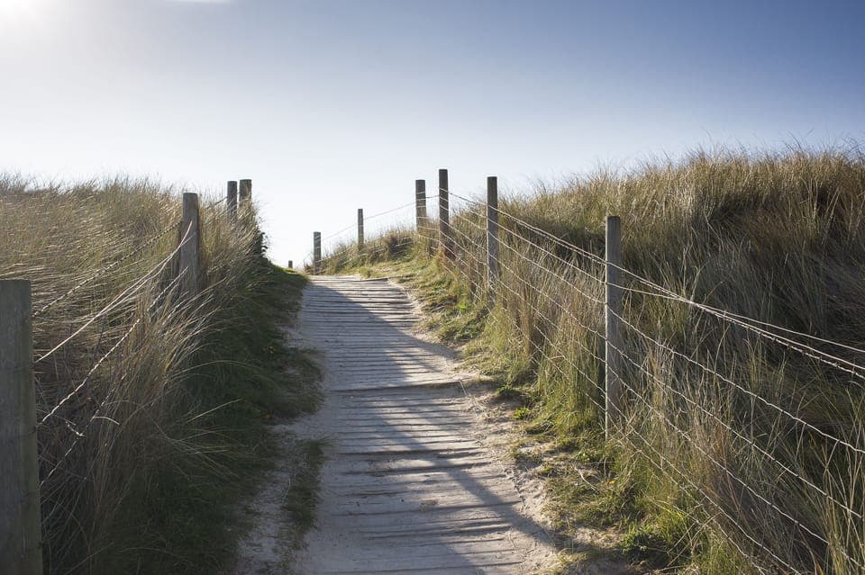 Trevose is just a 10 to 15 minute walk away from the beach.