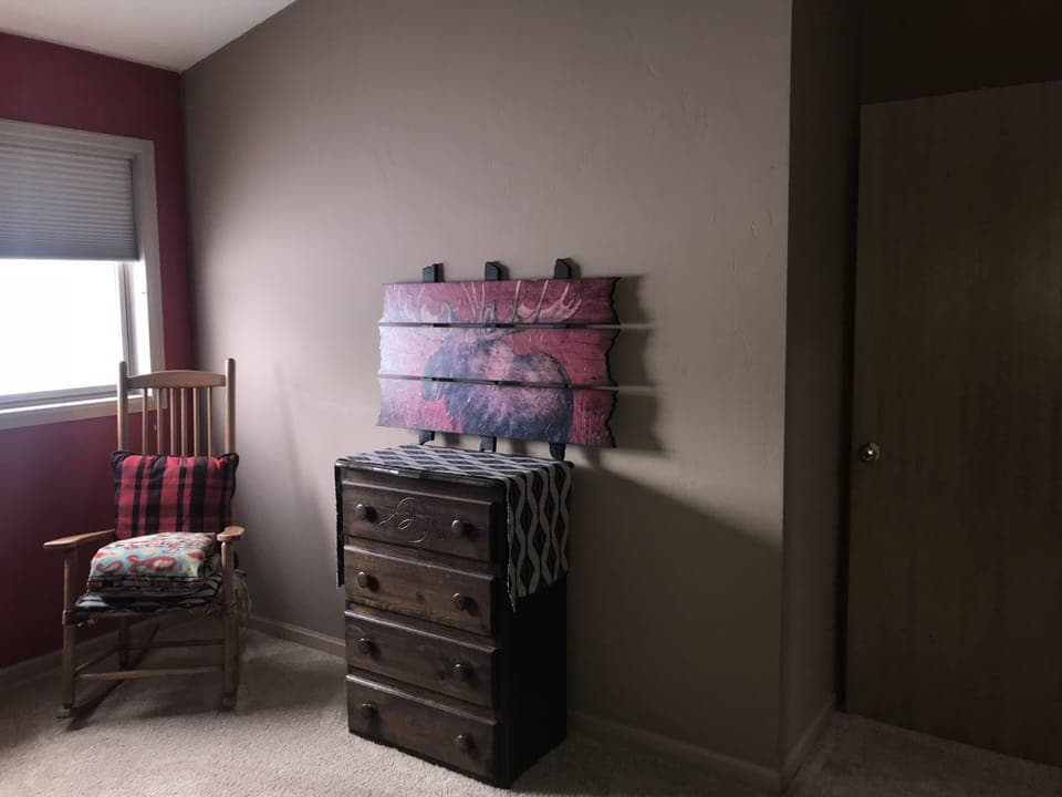 Bedroom #3 upstairs - view #2