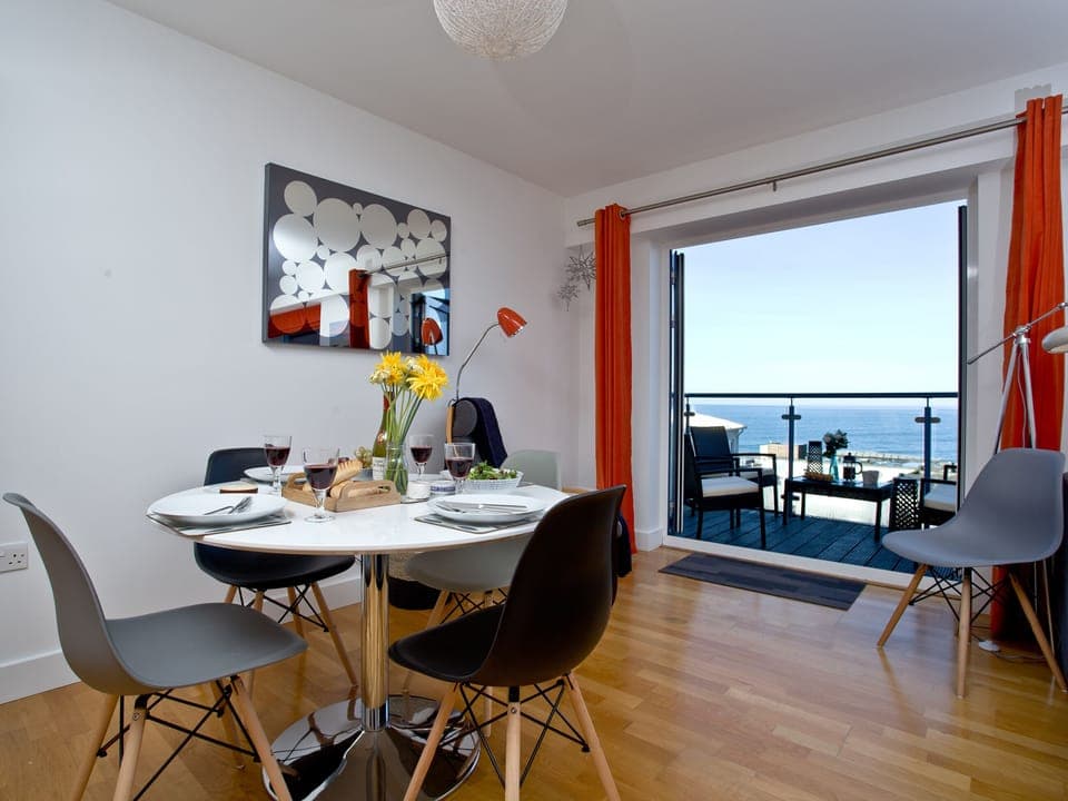 Dining Area | 42 Ocean 1 - Ocean 1 Apartments, Newquay