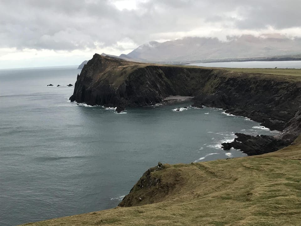 View towards the Three Sisters and Smervick Harbour close to the property 