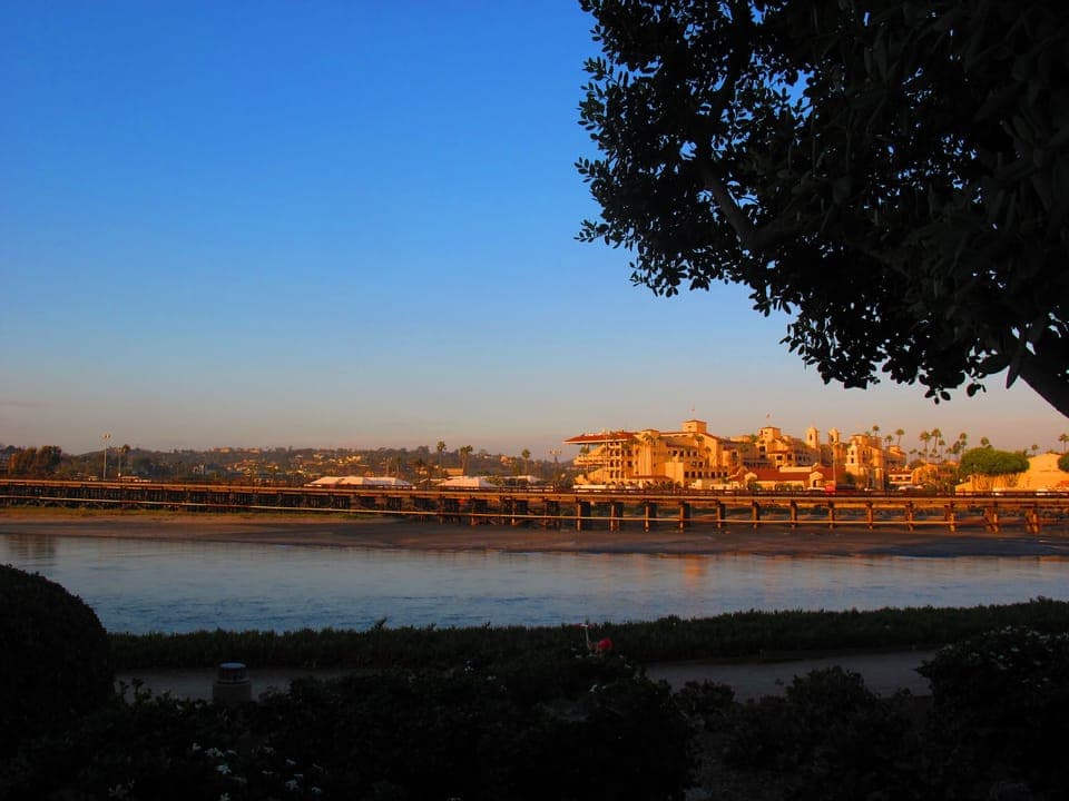 View of Del Mar Fairgrounds from patio