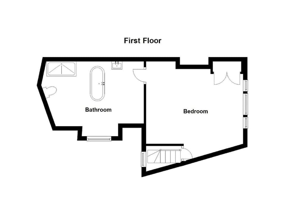 Floor plan | The Counting House, Wirksworth, near Matlock