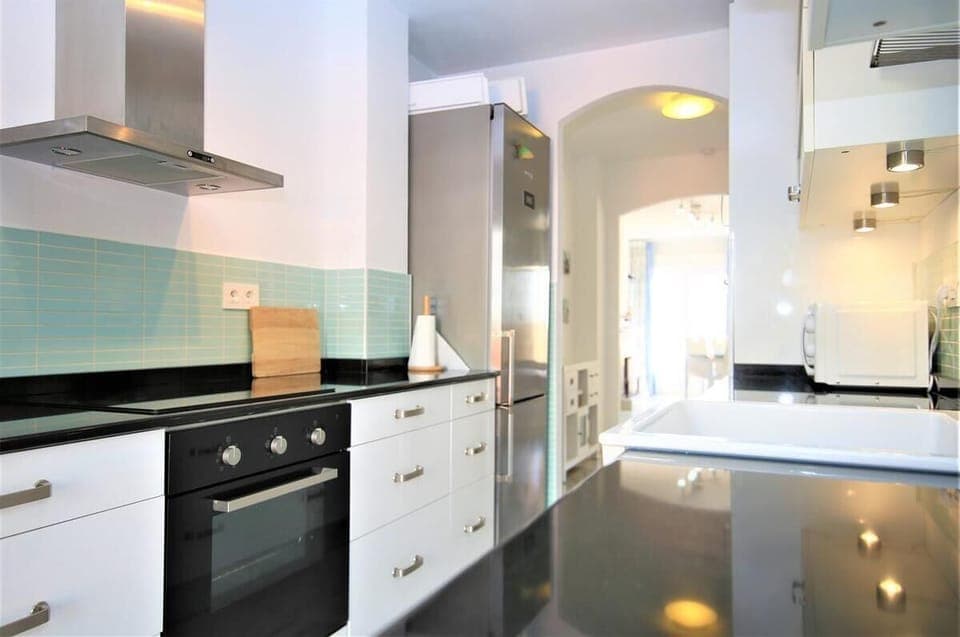 Kitchen is fully fitted with all the appliances