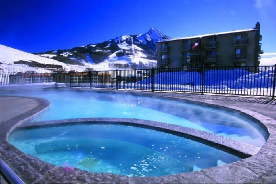 Swimming pool and hot tub!
