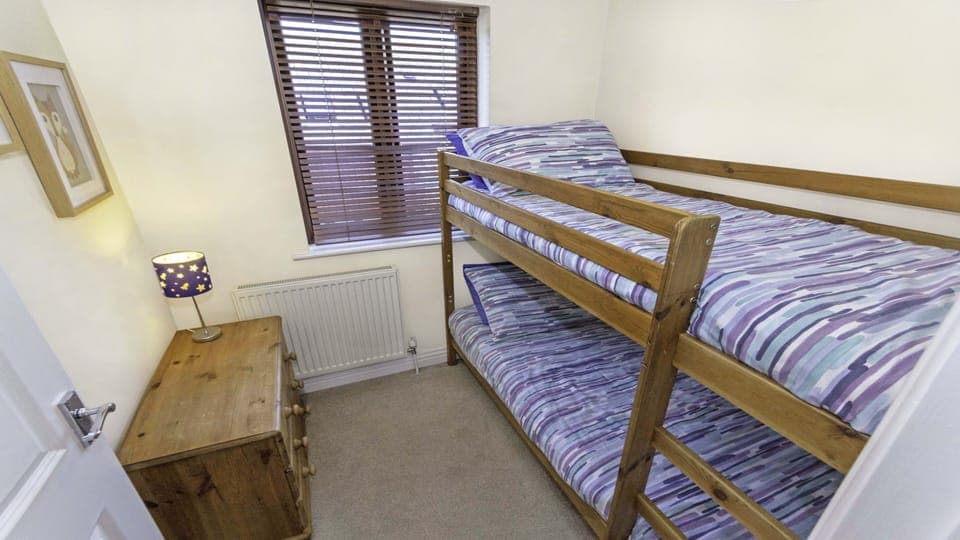 Bunk bed room perfect for children
