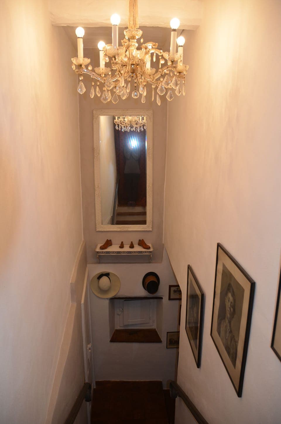 Stair rise into the upper floor