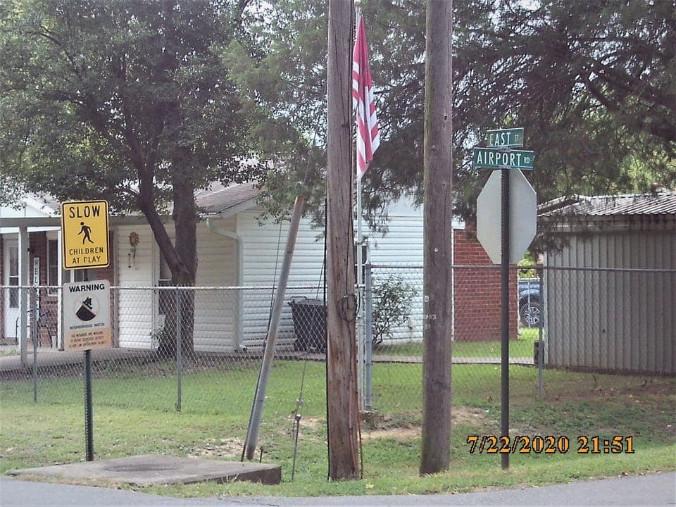 Corner of East Street and Airport Road
