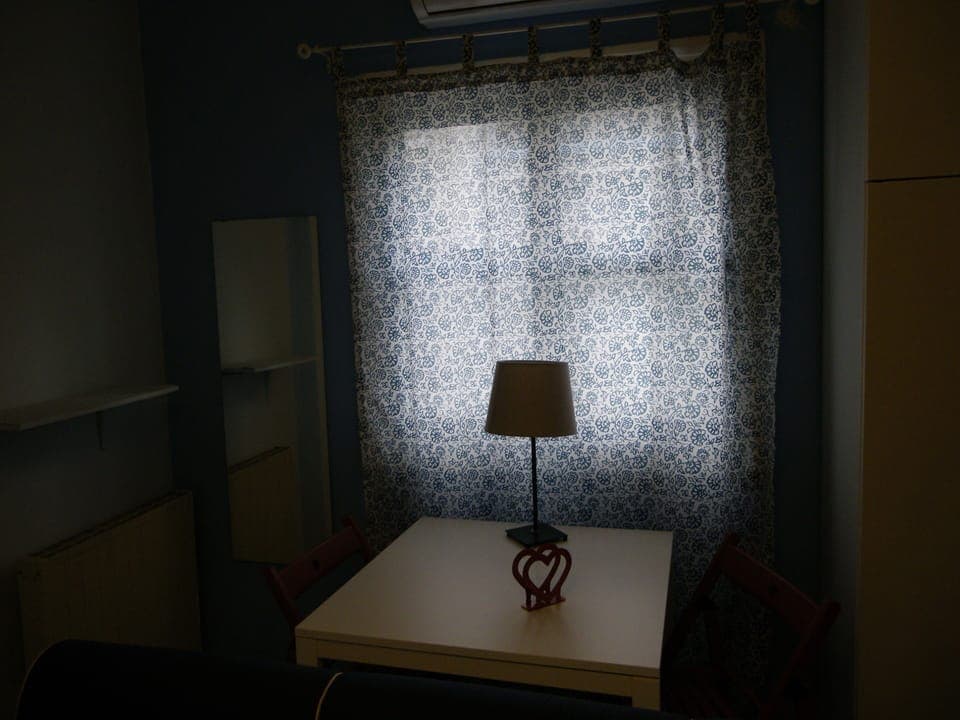 Detail of the dining area