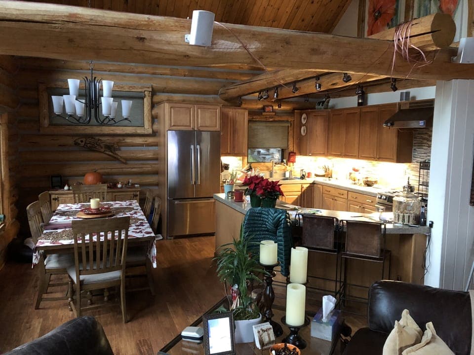 View toward the Kitchen.