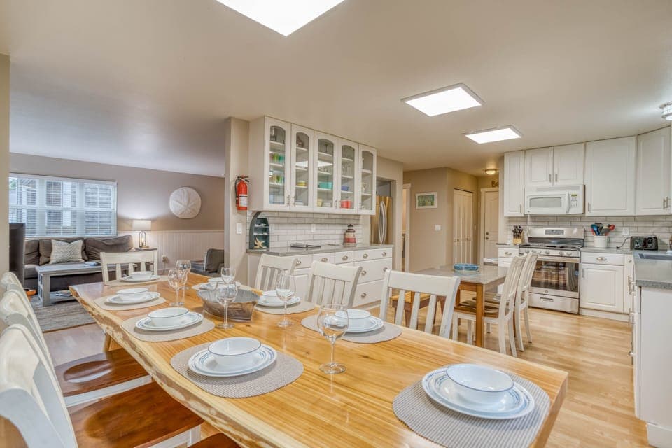 Dining Area with Kitchen View