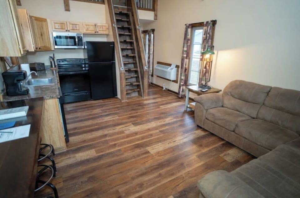 Downstairs