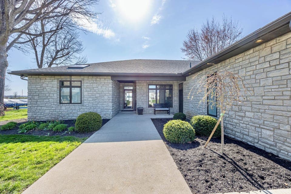 Beautiful views of IndianLake right as you enter this beautiful 2300 sq. ft home