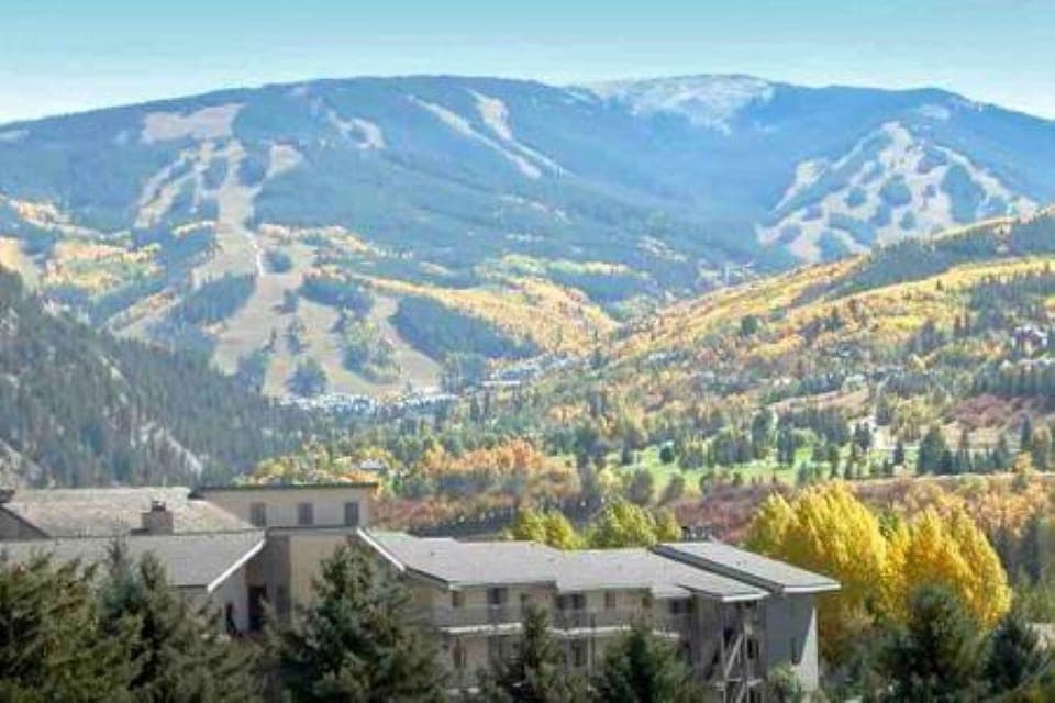 View of Beaver Creek Ski Area from the unit!