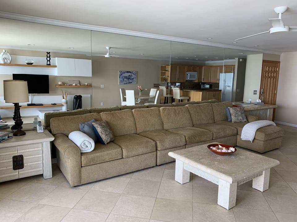 New sofa in living room