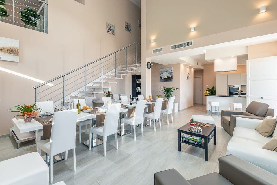 Dining Room, Kitchen, Living Room