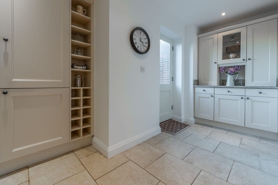 Ground floor: Plenty of storage in the kitchen