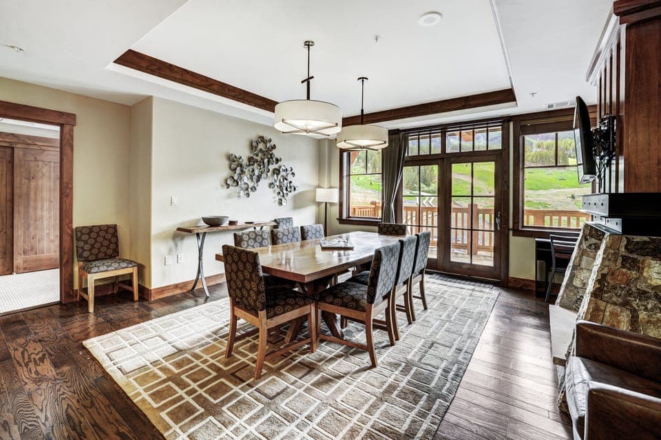 Floor, Dining Room, Dining Table, Furniture, Indoors