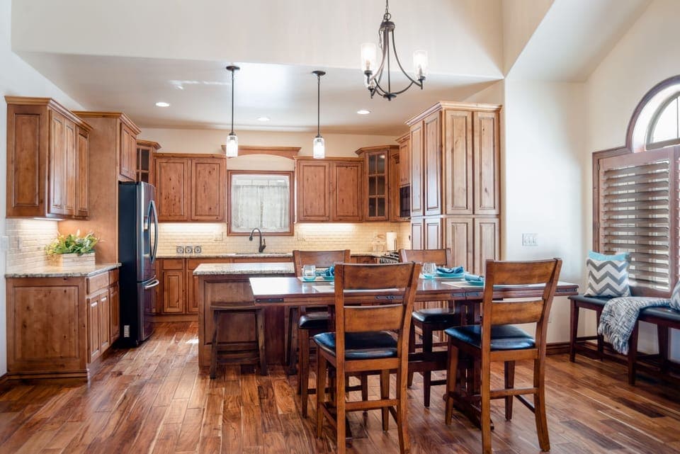 Dining and Kitchen view main level