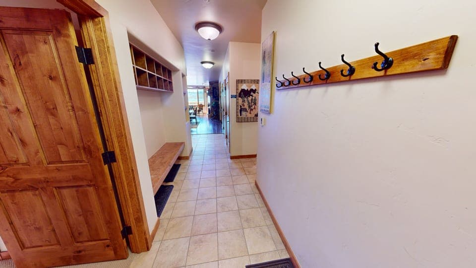 Entry with Gear Racks, Cubbies, Boot Bench - Entry with Gear Racks, Cubbies, Boot Bench