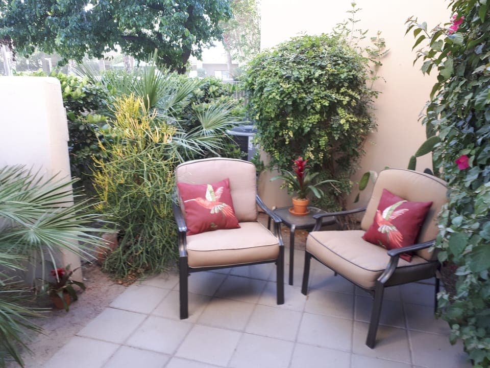 Front courtyard