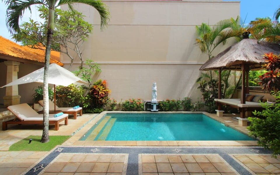 Spacious 2 bedroom villa private pool