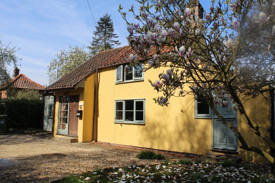 Front of Cottage and Parking