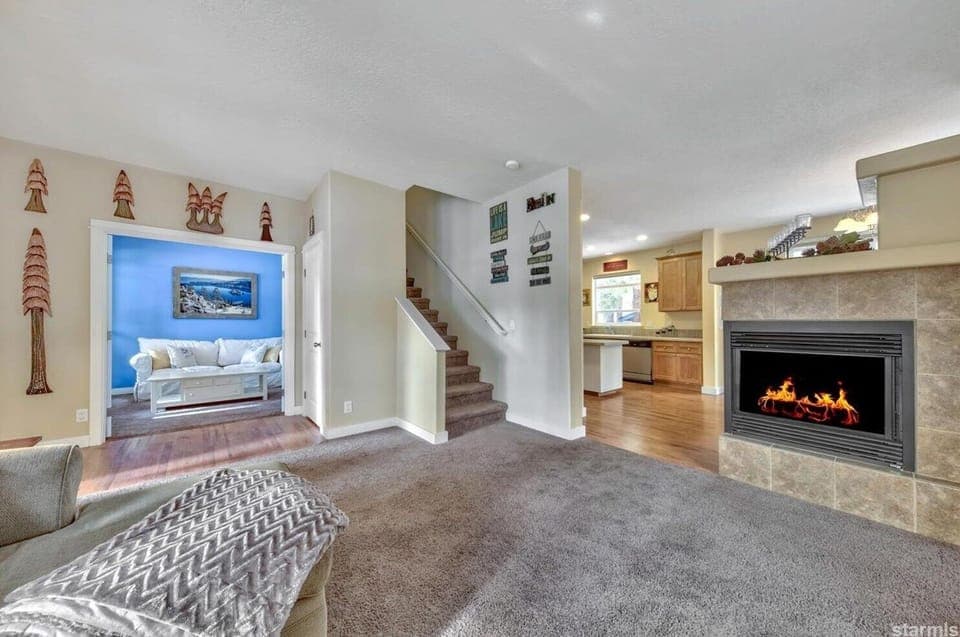 view when you walk in the door