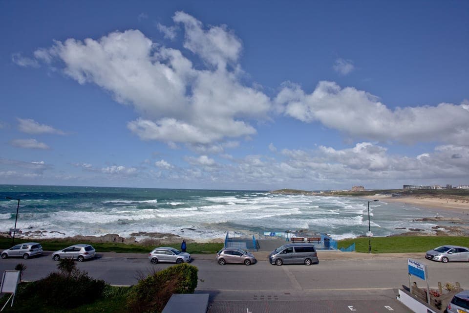 Views over Fistral Beach