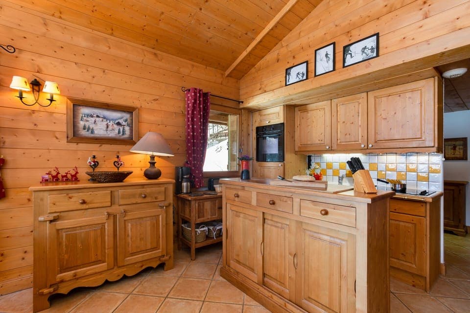 Lovely wooden Chalet interior