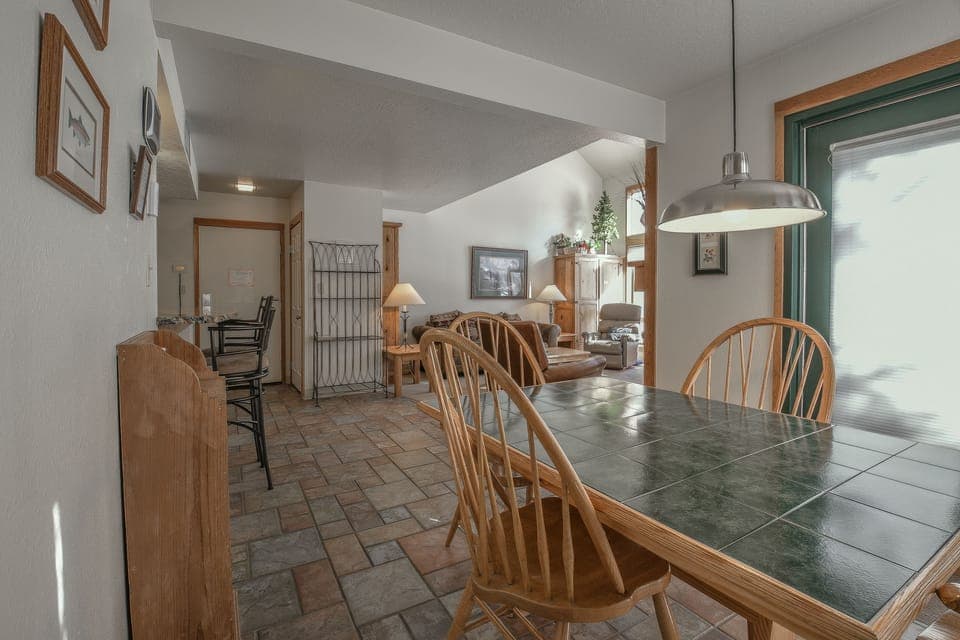 Dining table perfect for family dinners