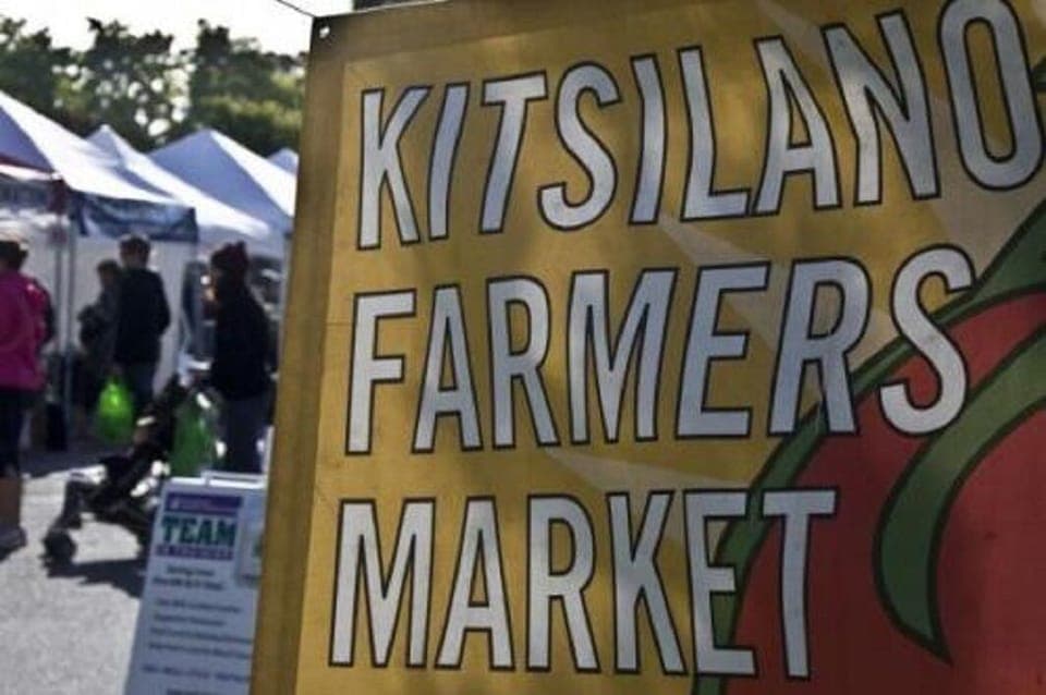 Kitsilano Farmers Market May - October at Connaught Park