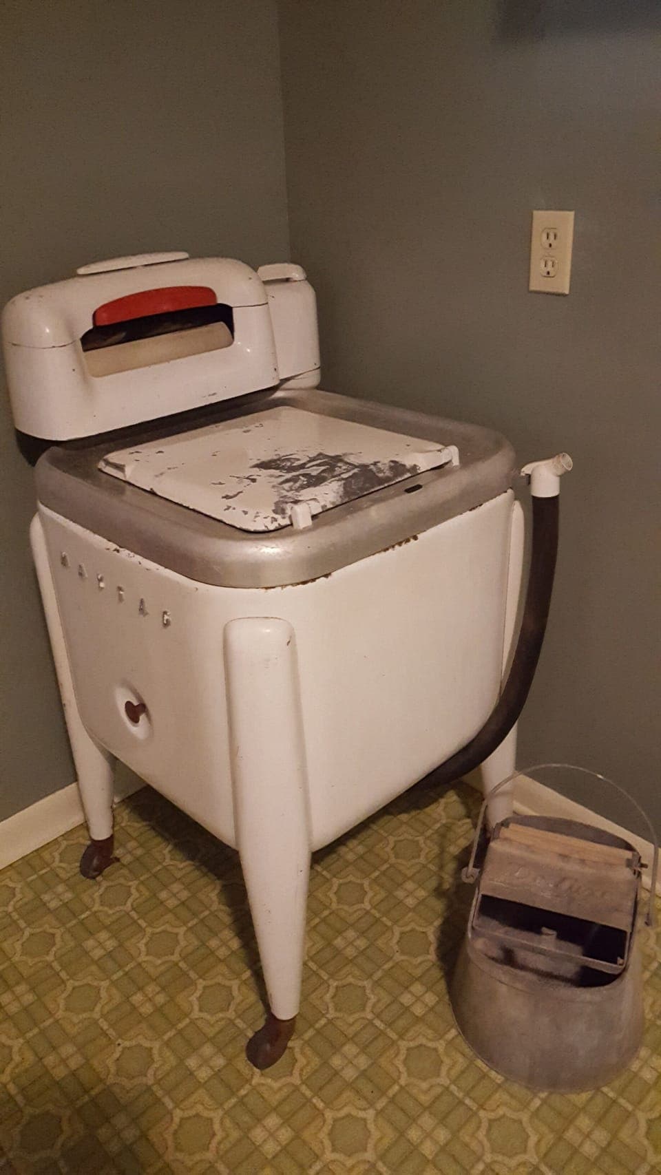 Not the only washing machine in the house but sure is a showpiece.