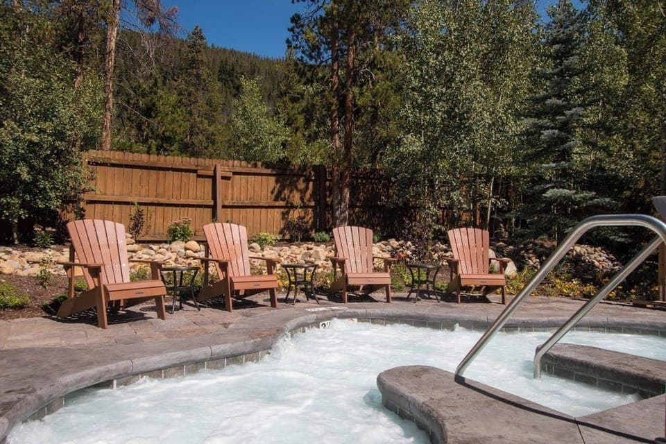 Ski Tip Townhomes private hot tubs