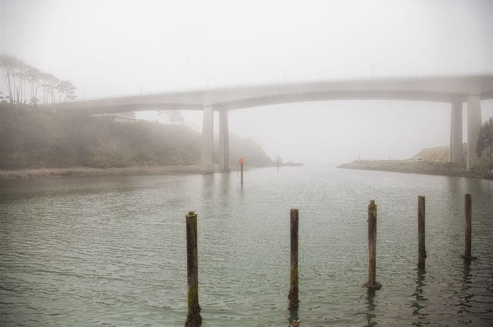 A view from the dock