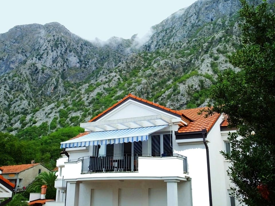 our apartment with large balcony