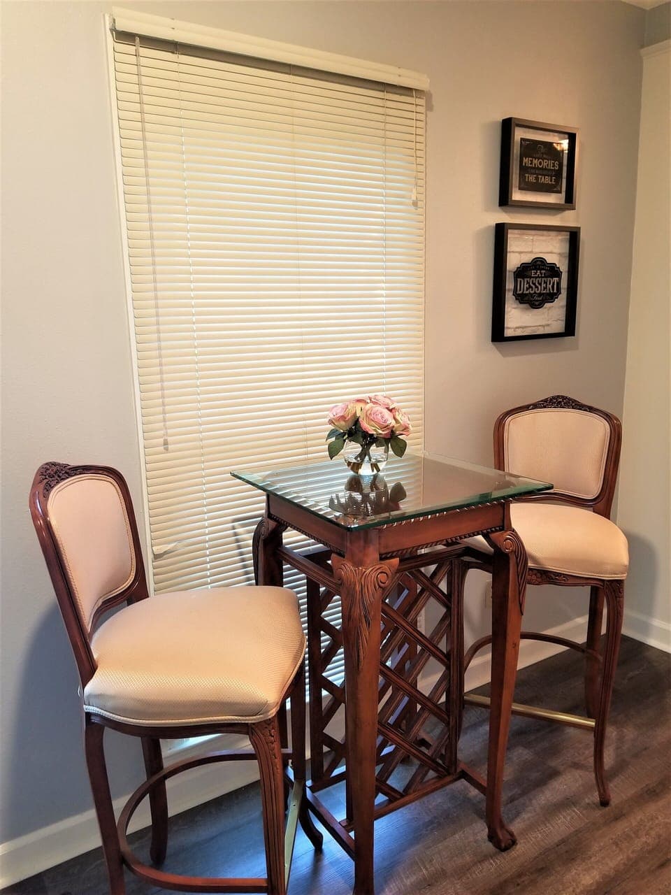 sit and have a latte or cappuccino in the morning.