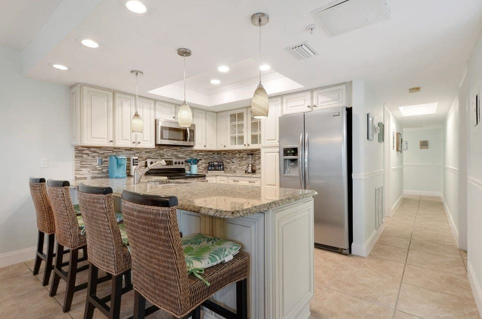 Kitchen and Hallway