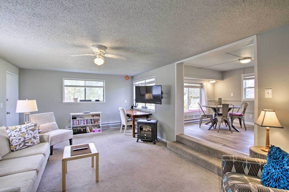 Anderson Island Vacation Rental | 3BR | 1BA | 800 Sq Ft | Stairs Required