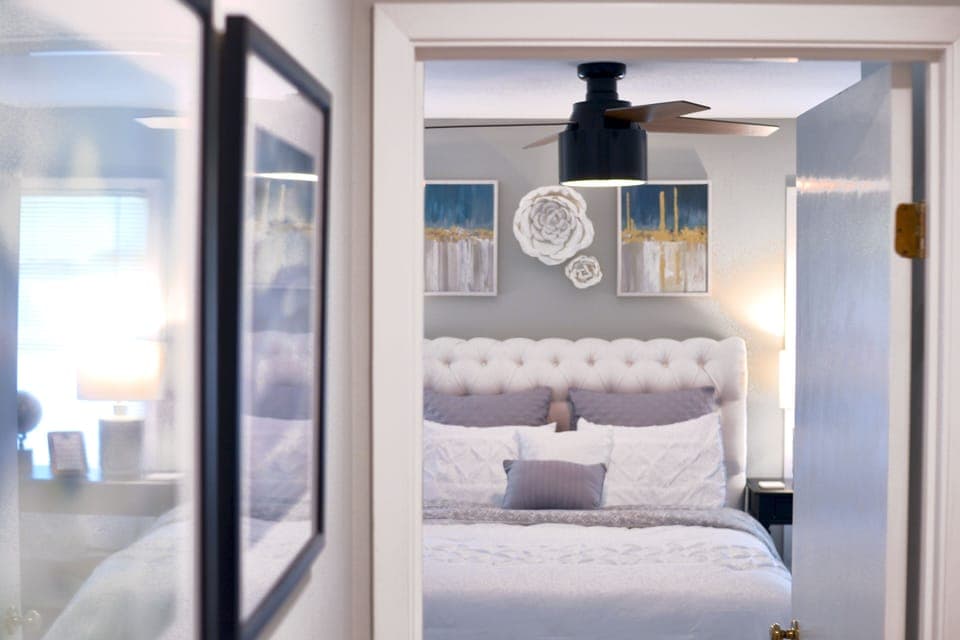 Main Floor Bedroom from Hall