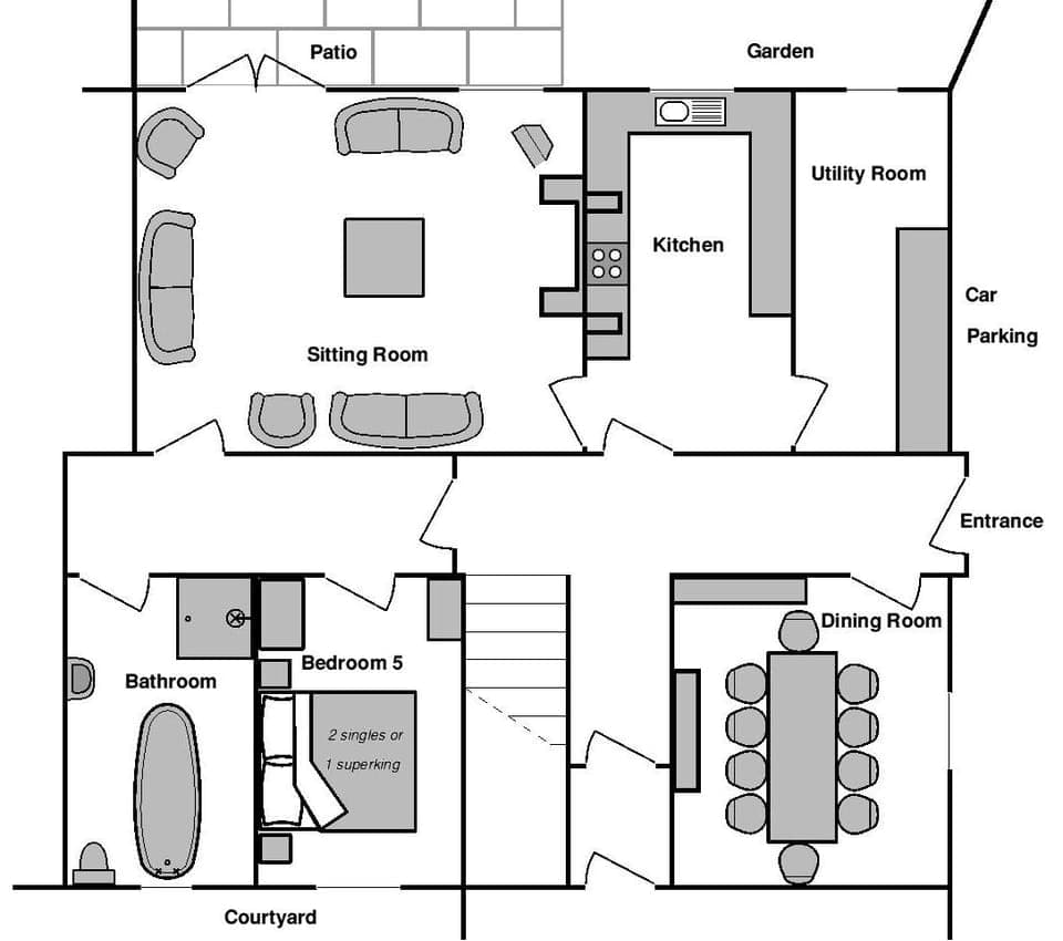 Ground Floor layout