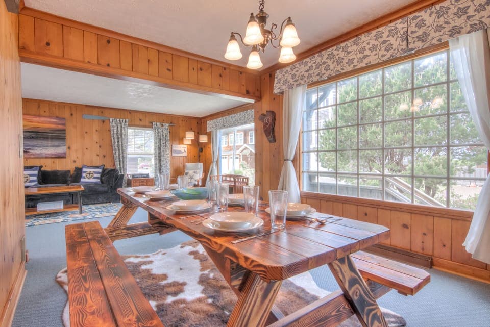 Floor 2 Dining Area with Window Views