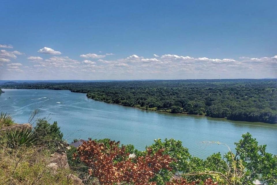 View of Lake LBJ from Lookout Point in Kingsland!