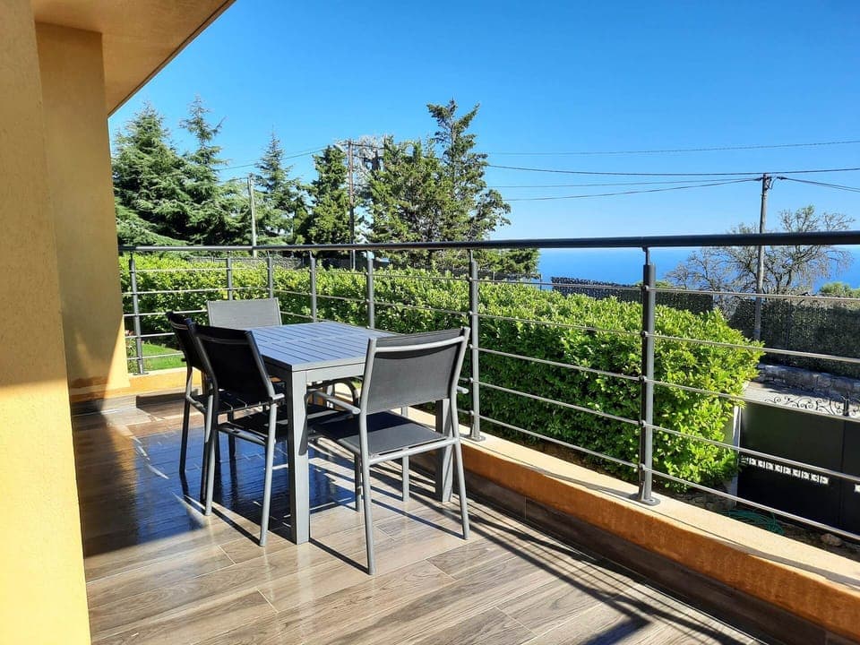 Terrasse de l'appartement