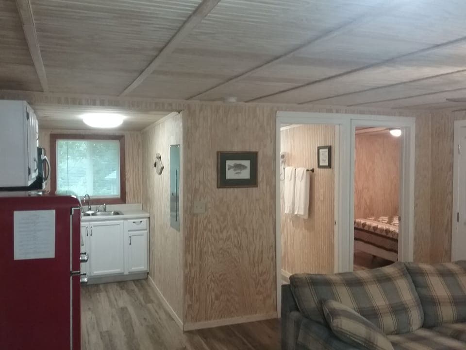 view to rooms from living area
