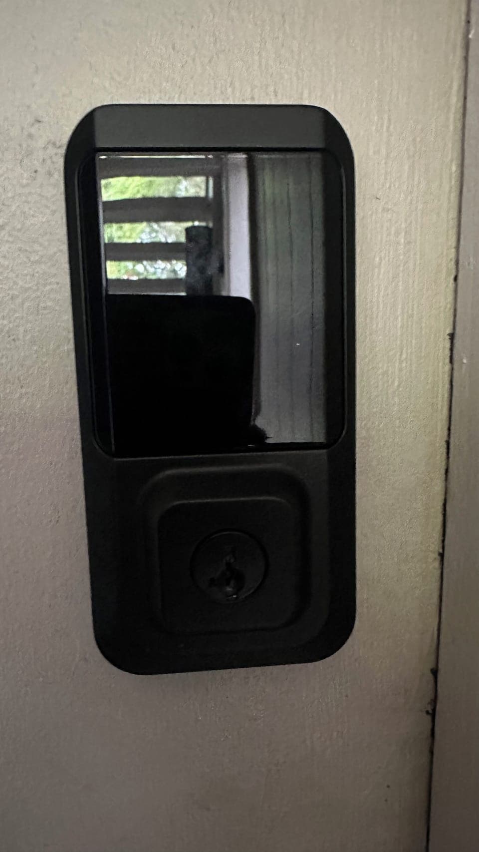 Touch lock for access into condo.