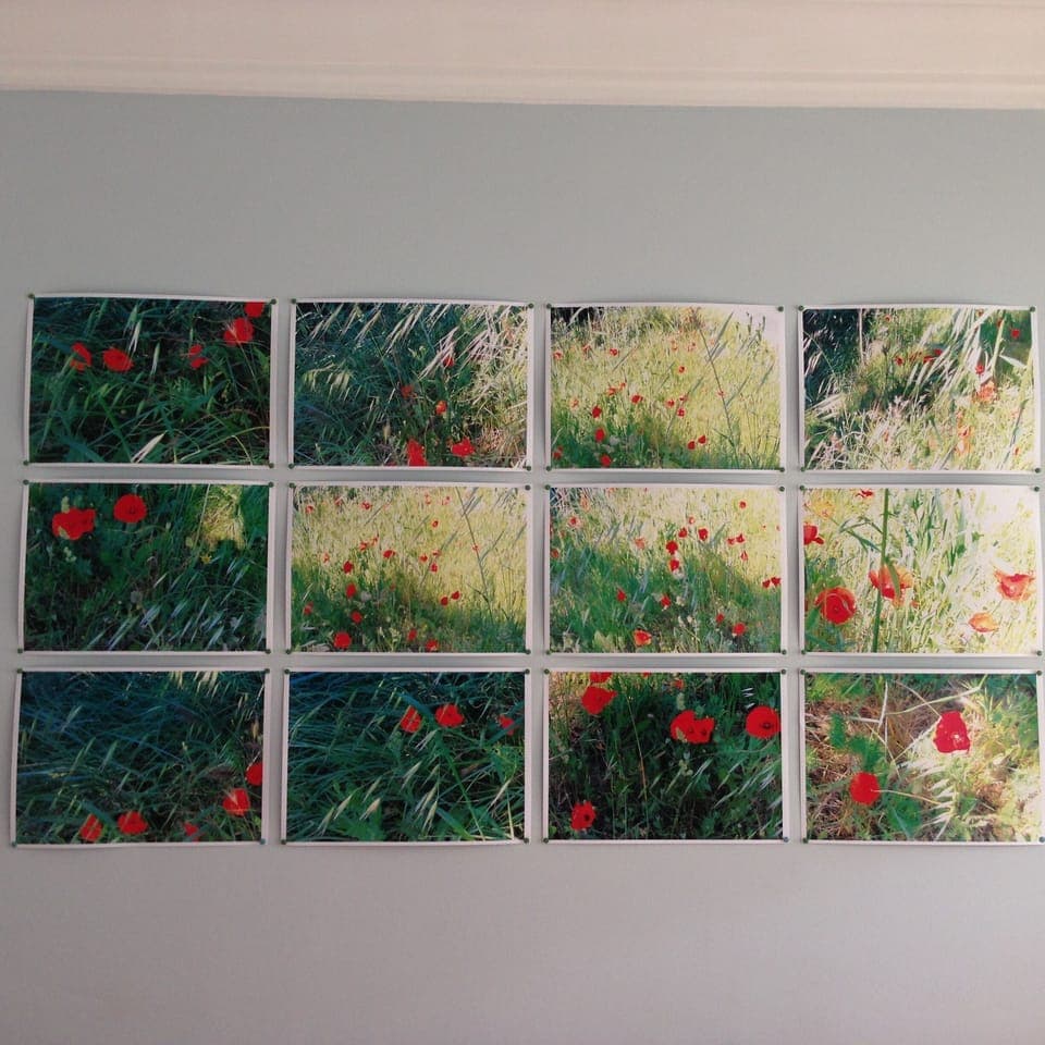 Photos montage in main room