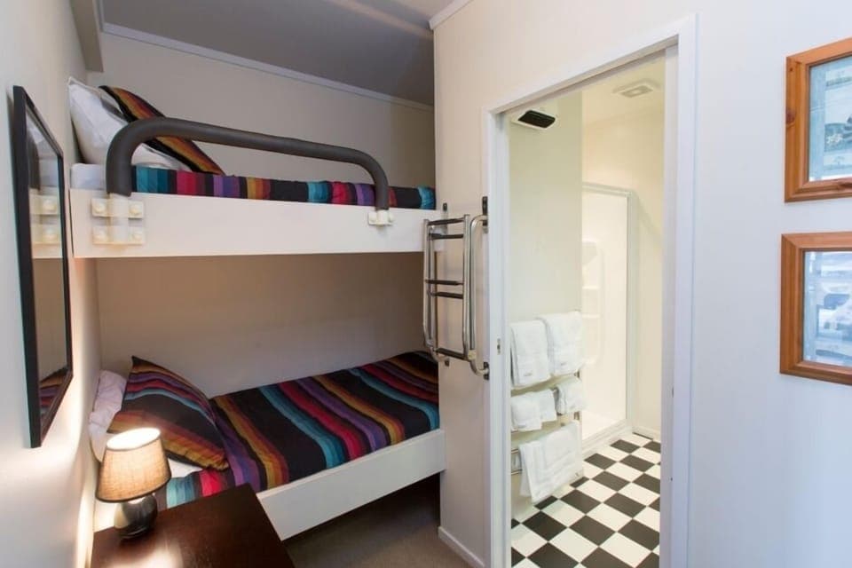 Bunk alcove.